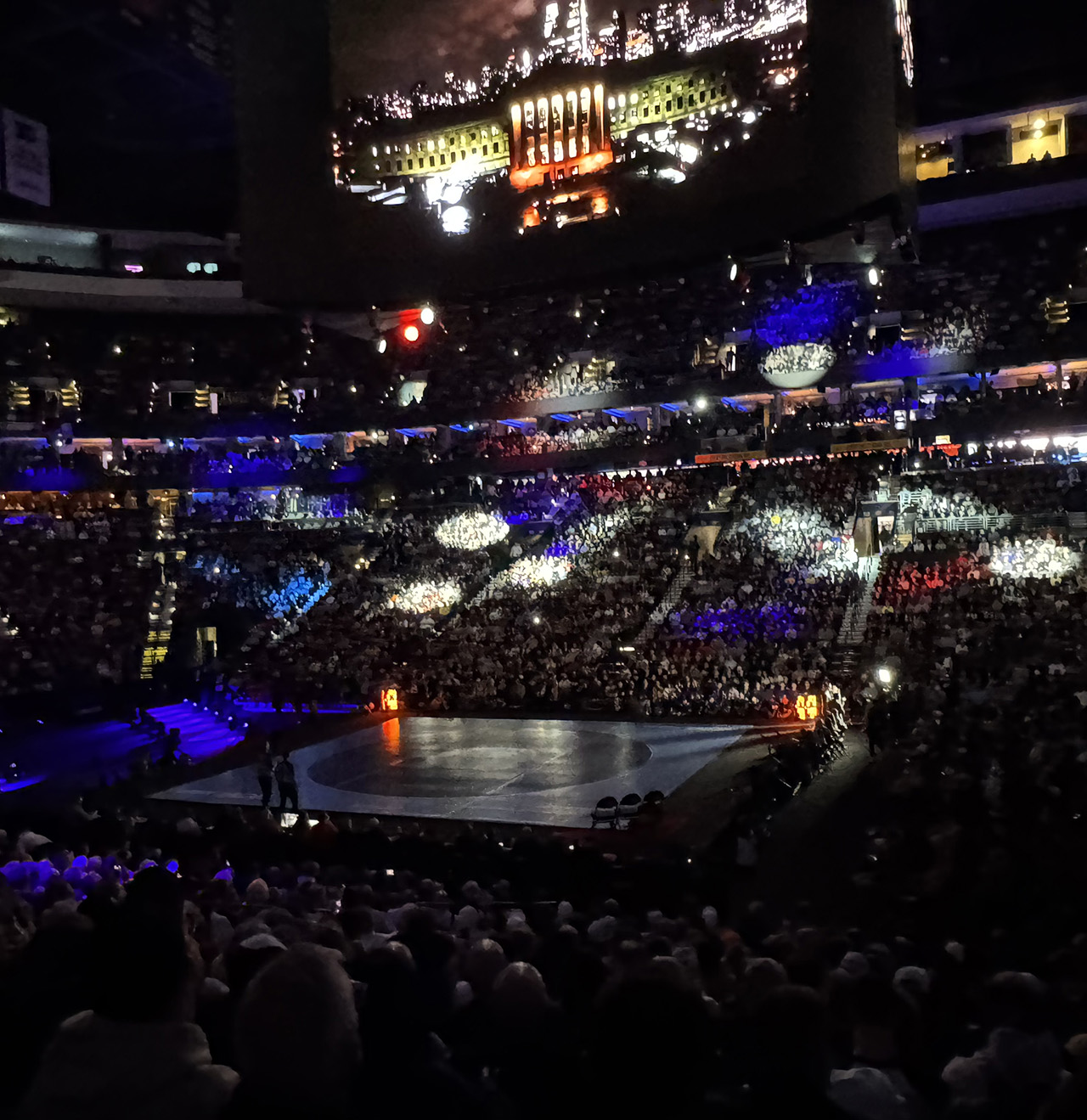 Athlete receiving support gear from coach